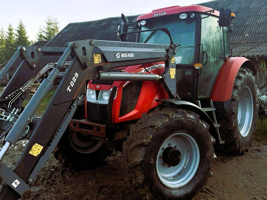 traktorius, zetor forterra 140