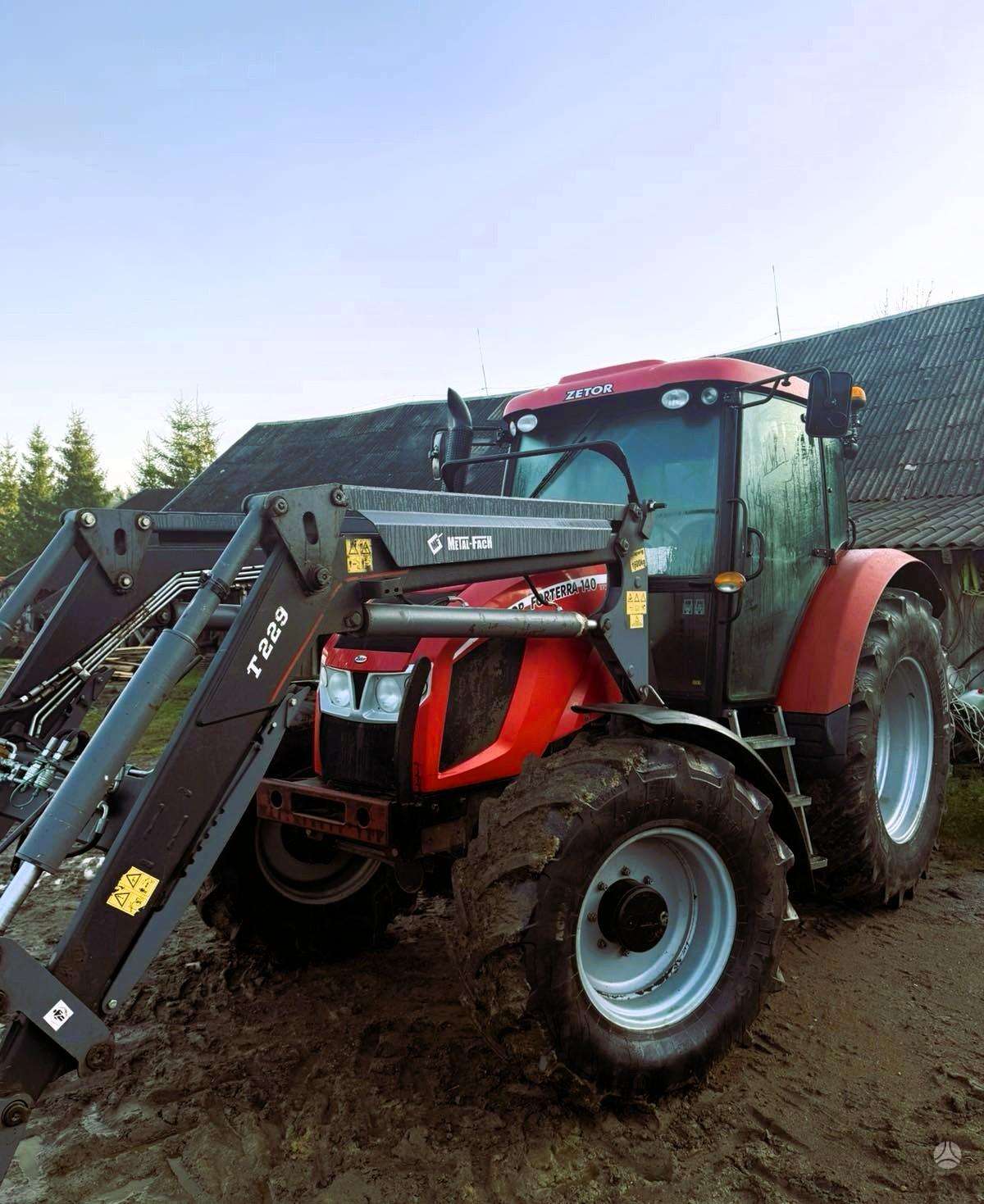 traktorius, zetor forterra 140