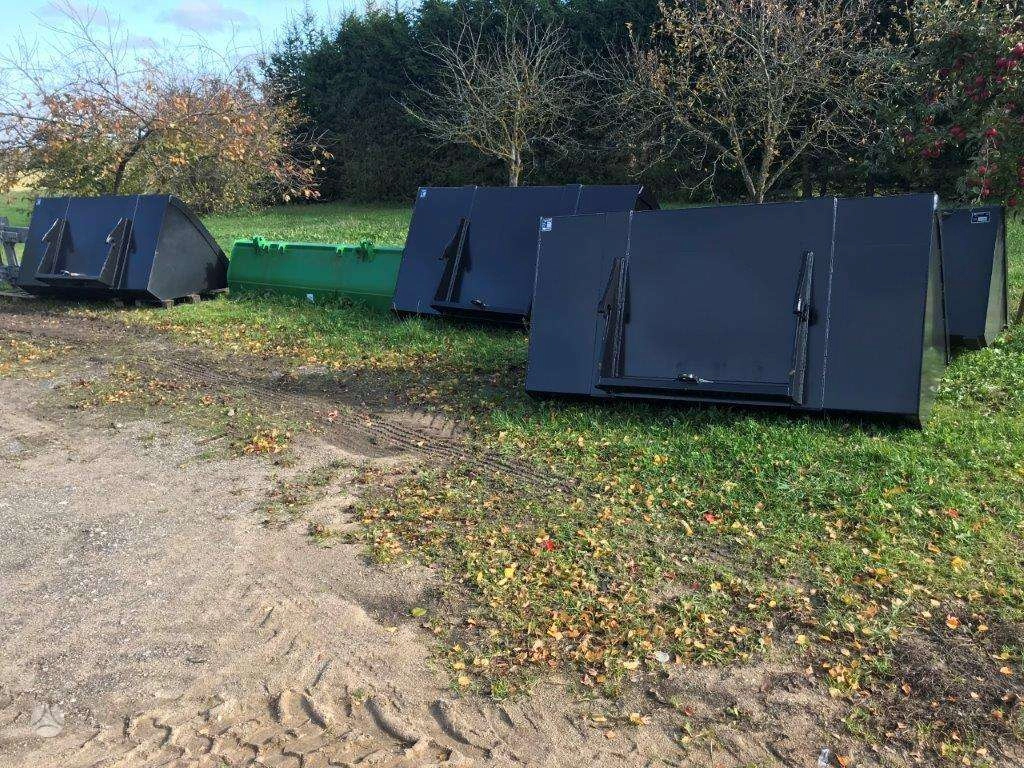 krautuvo kaušai, naudoti, agro mašinos priedas