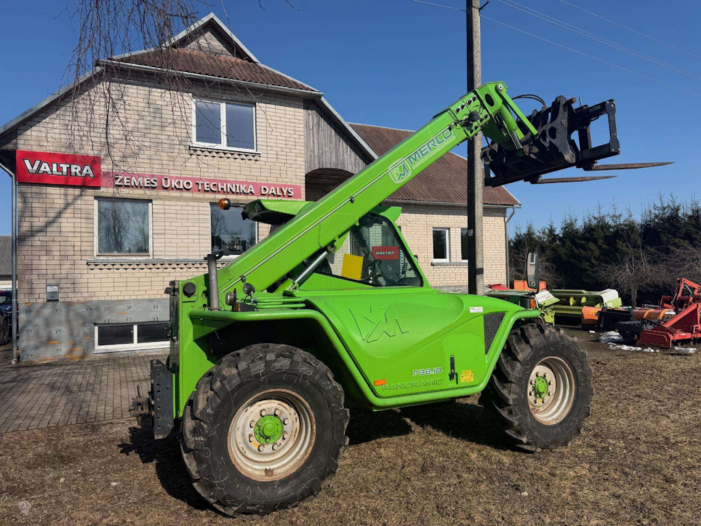 savaeigis krautuvas, teleskopinis