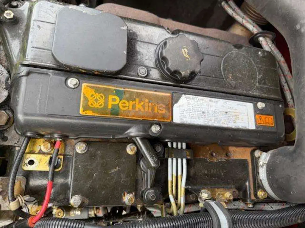 perkins variklis, teleskopinis krautuvas