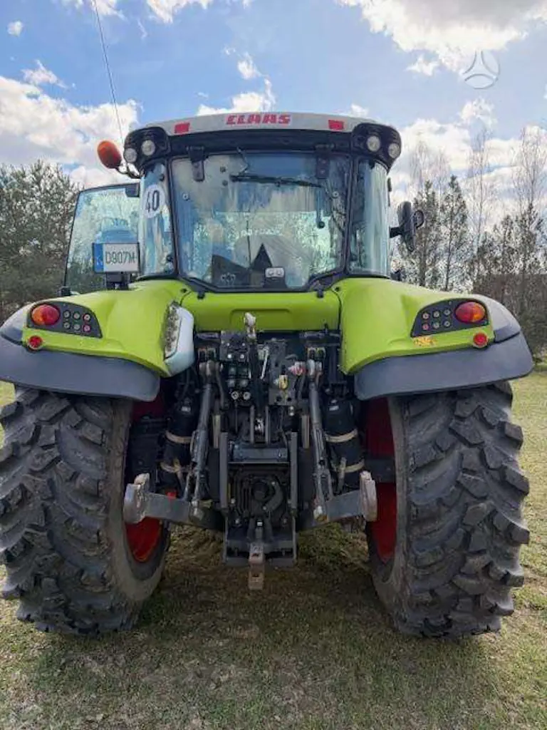 claas traktorius, hidraulika