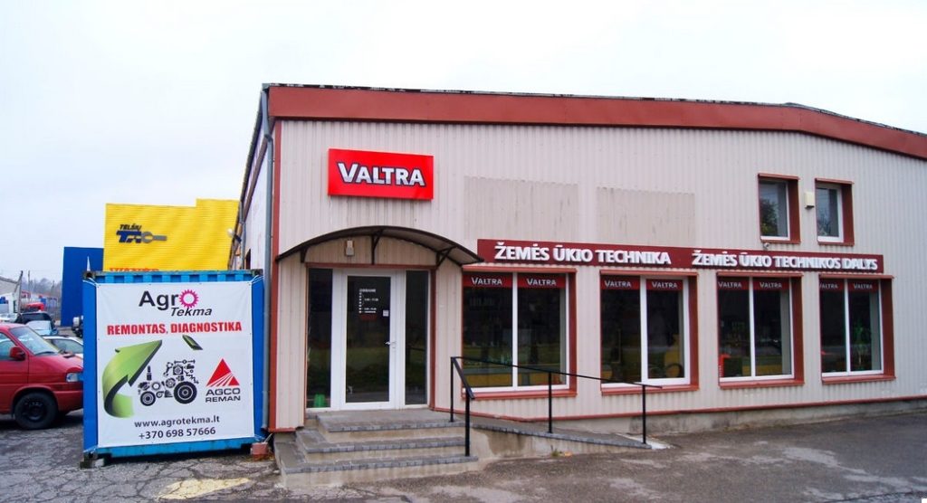 VALTRA, servisas, dalys, prekyba, aptarnavimas, Plungė, Lietuva
